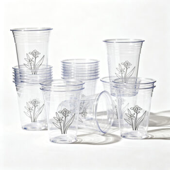 Customized logo plastic cups