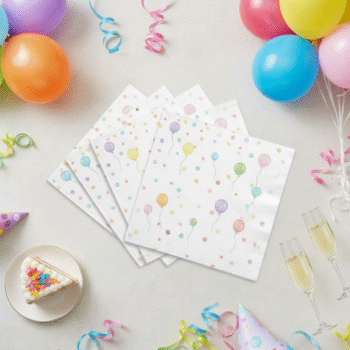 Festive Custom Celebration Paper Napkins