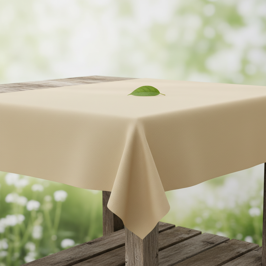 Eco-Friendly Biodegradable Disposable Tablecloths, Kraft