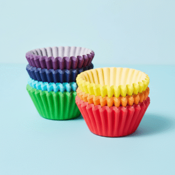 Reusable Silicone Baking Cups, Assorted Colors