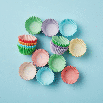 Pastel Paper Cupcake Liners, 100-Pack