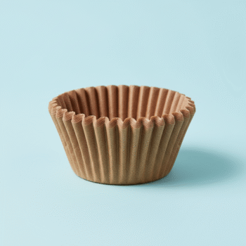 Jumbo Parchment Baking Cups, Natural Brown