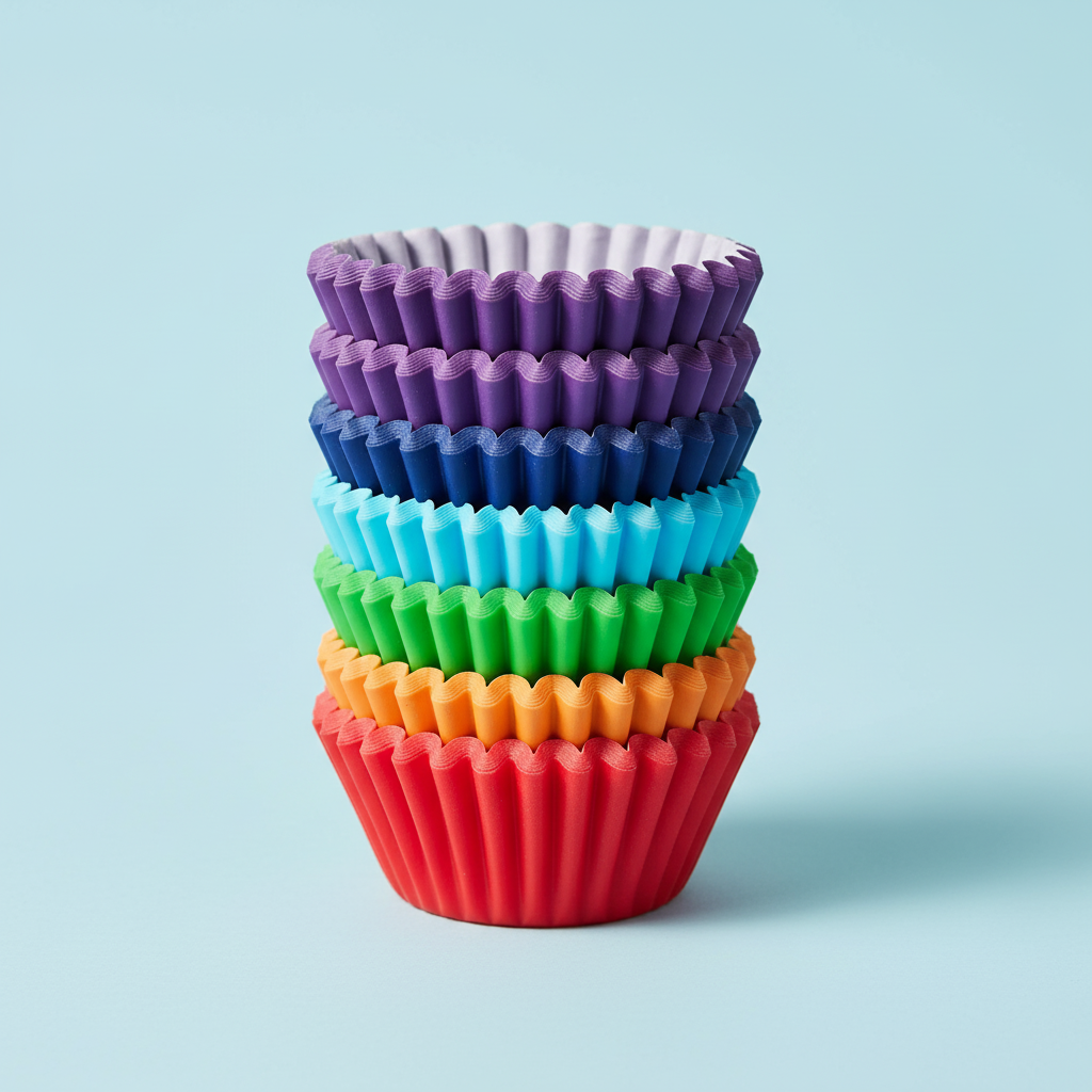 Reusable Silicone Baking Cups Set