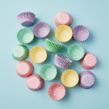 Patterned Paper Cupcake Liners
