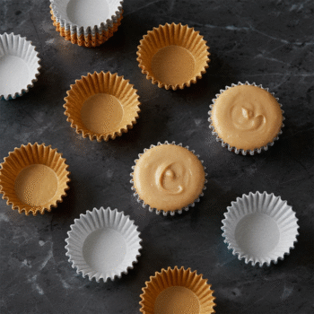 Metallic Gold & Silver Cupcake Liners (Foil Finish)