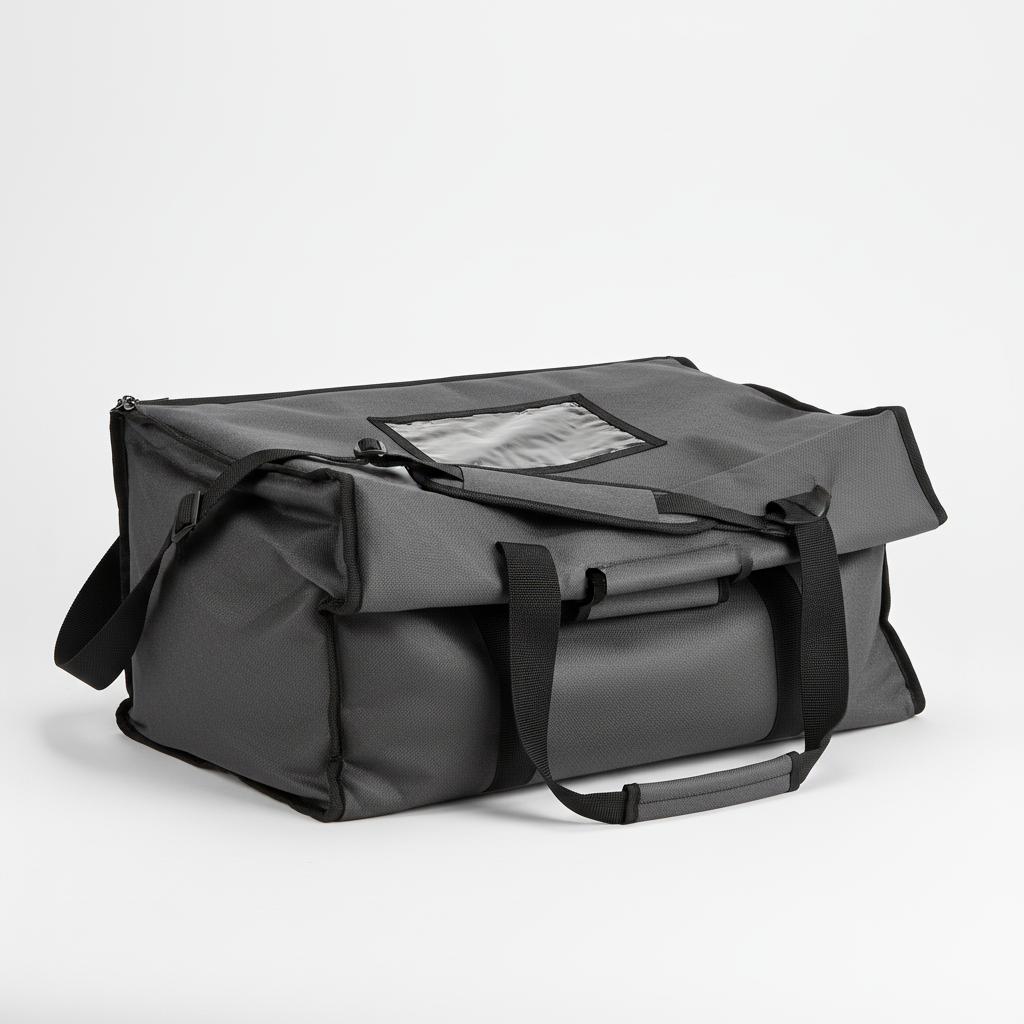 Collapsible Thermal Carrier with Adjustable Shoulder Strap