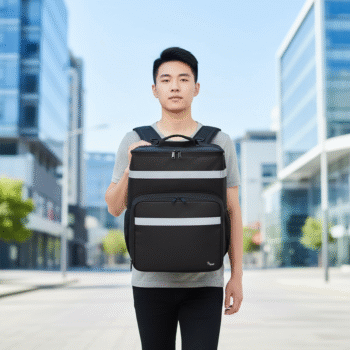 Compact Thermal Food Delivery Backpack