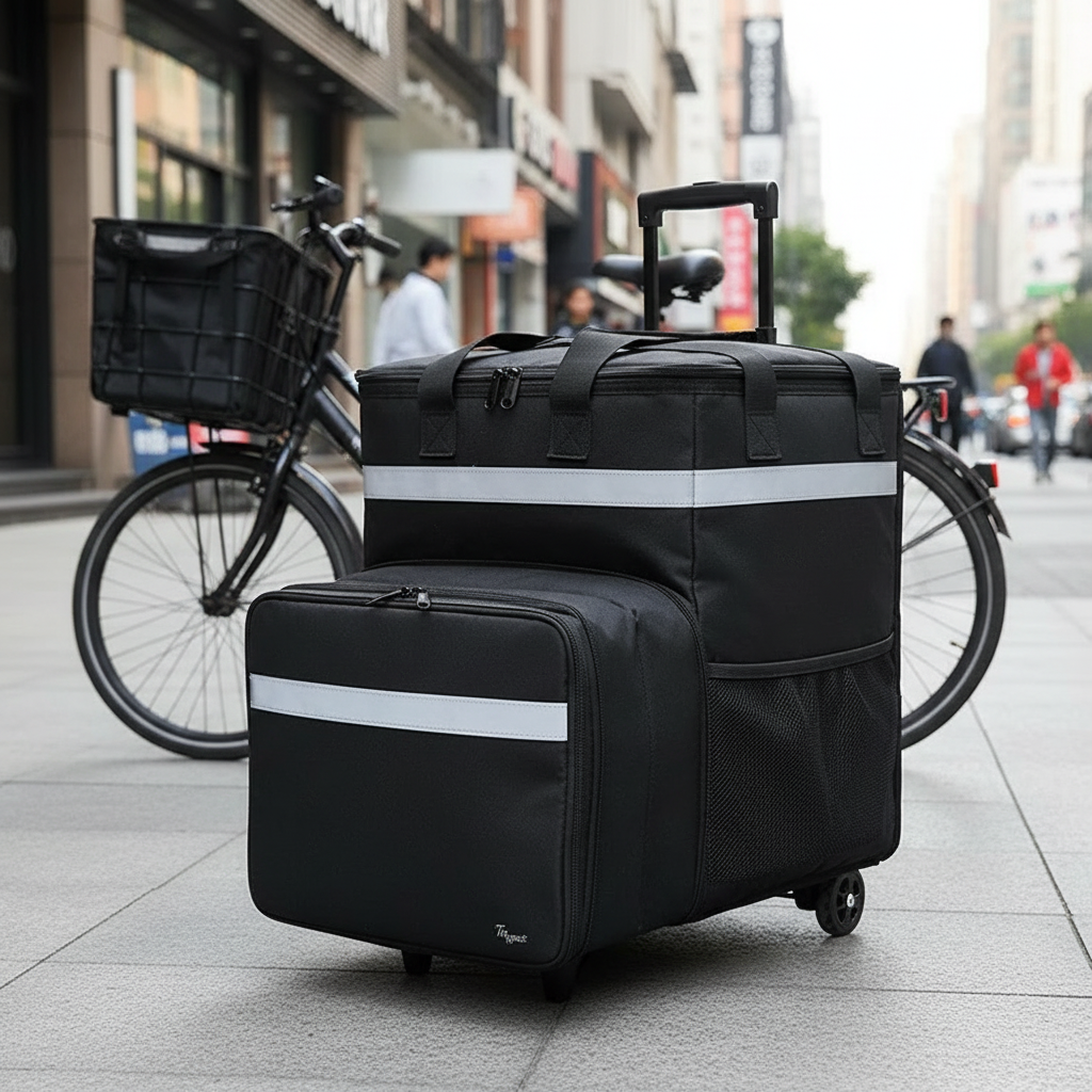 Professional Large Wheeled Thermal Delivery Bag