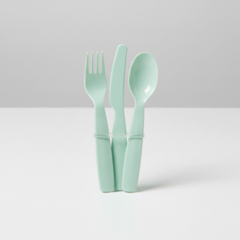 Portable Travel-Friendly Plastic Utensil Set