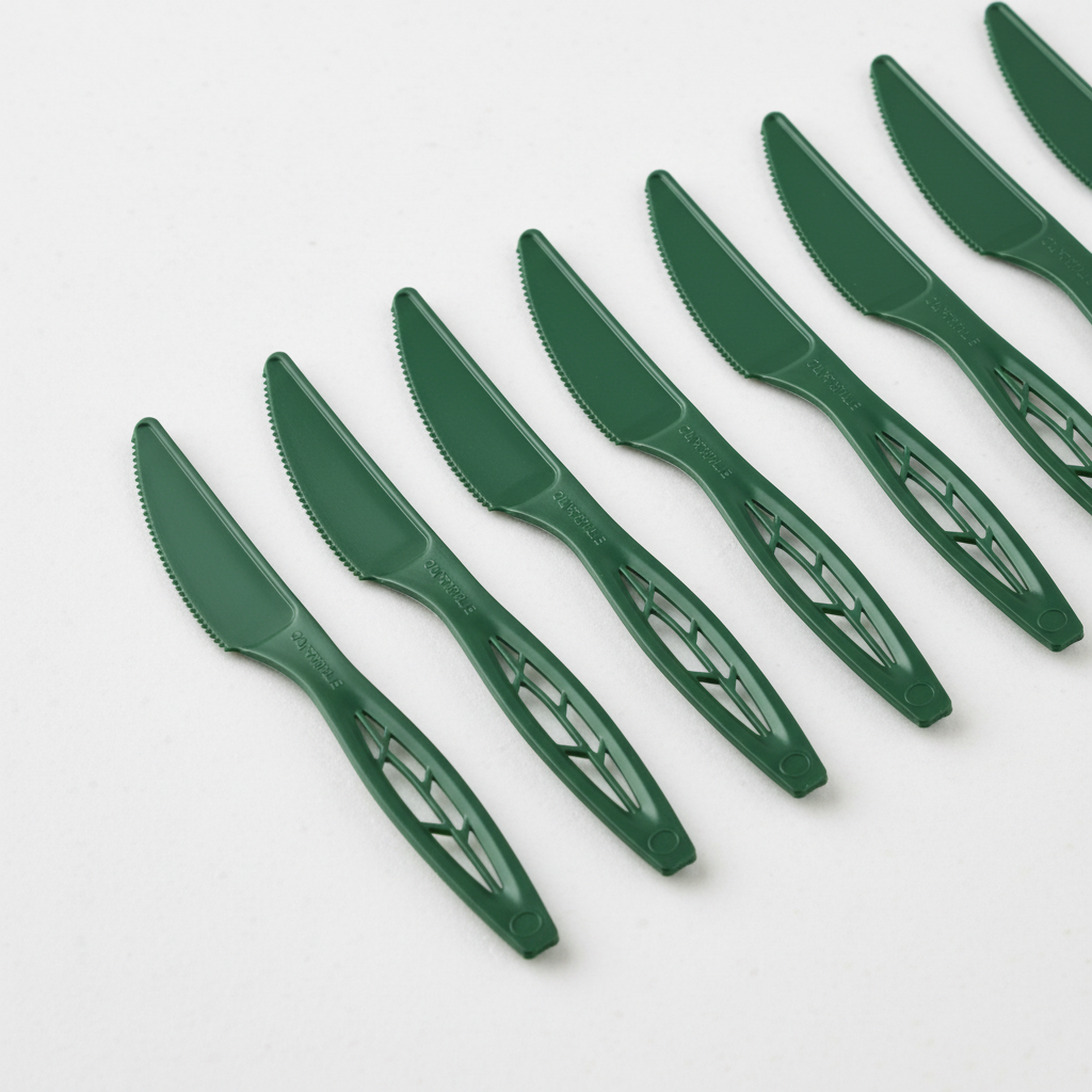 Premium Compostable Knives - Bulk Pack for Events & Catering