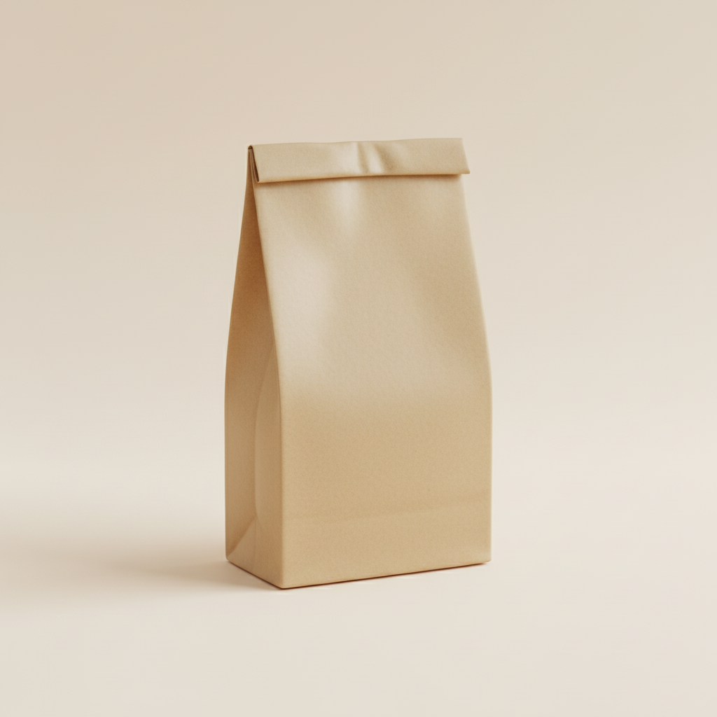 Kraft PE Coated Bakery Bag