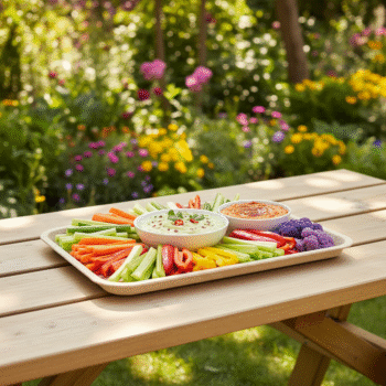 Eco-Friendly Look Beige Serving Trays