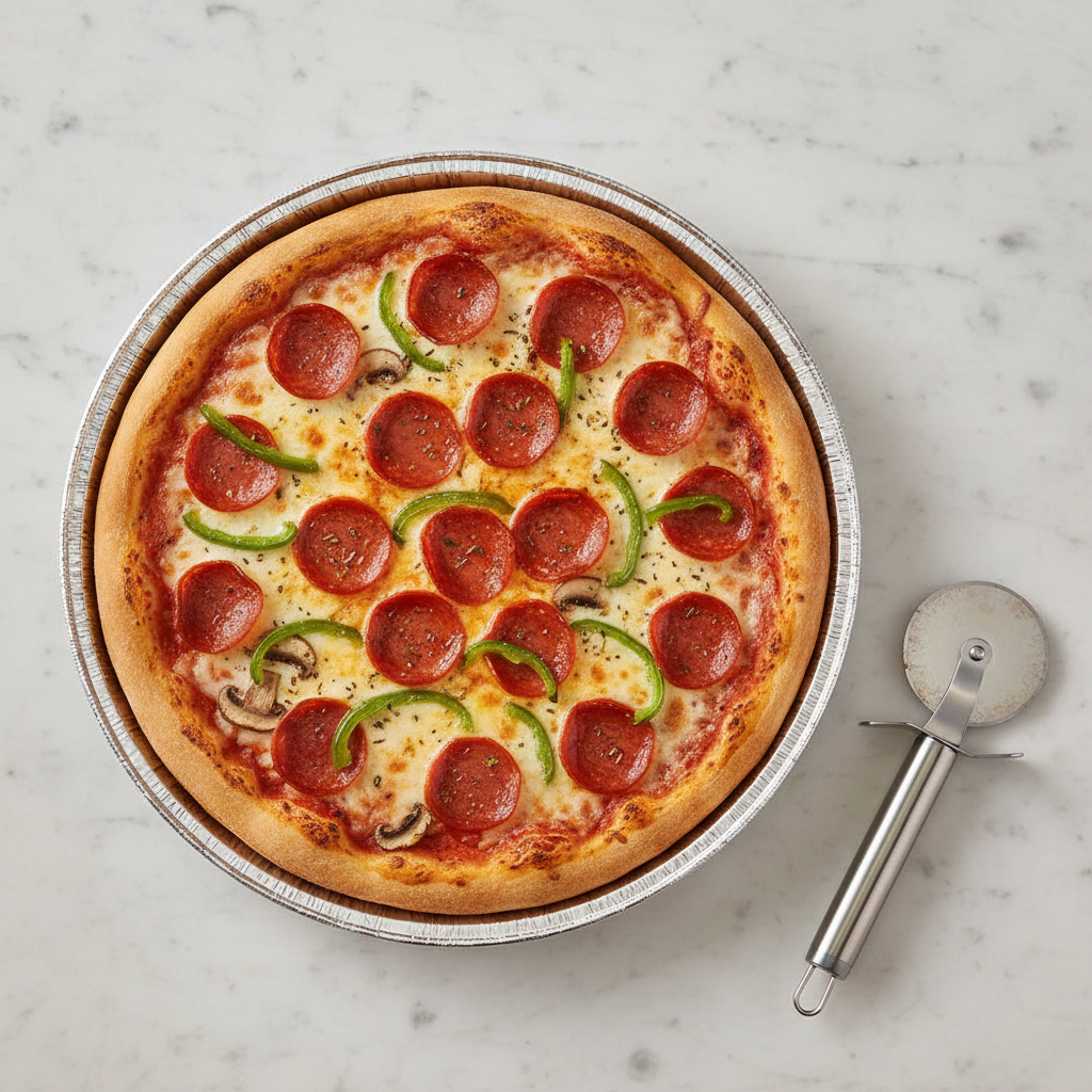 Round Disposable Aluminum Pizza Pan