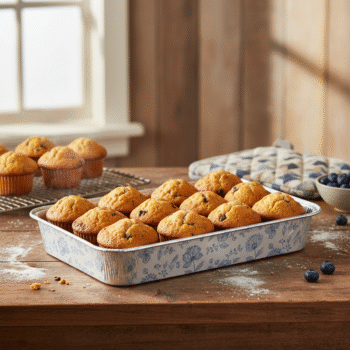 Floral Print Disposable Baking Tray