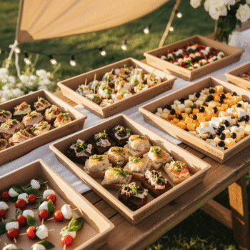 Rustic Kraft Catering Trays