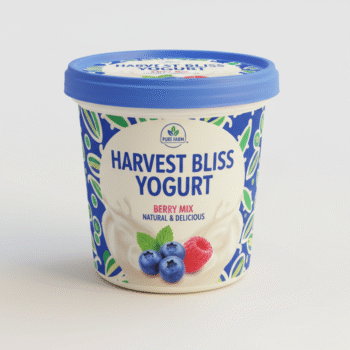 Modern Frosted Yogurt & Topping Keeper