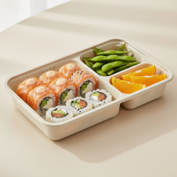 Bento Style Lunch Tray