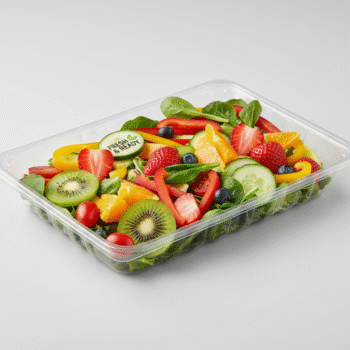 Clear Food Storage Tray