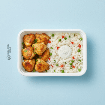 White Meal Prep Tray