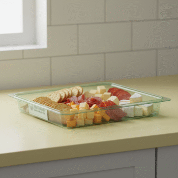 Transparent Snack Platter