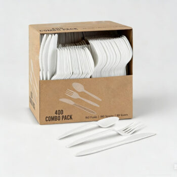Biodegradable Utensil Set for Events