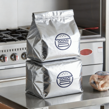 Insulated Tamper-Evident Food Delivery Bag