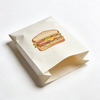 Modern White Sandwich Wraps