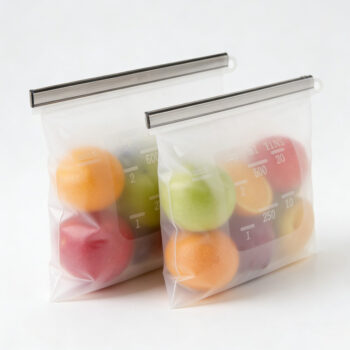 Gallon Size Plastic Freezer Bags with Double Zipper