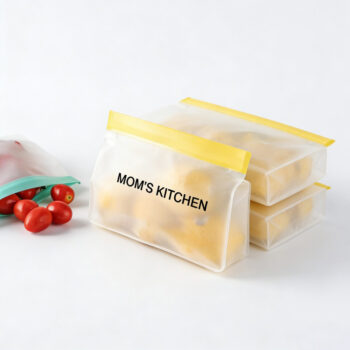 Stand-Up Gusseted Bottom Freezer Bags for Liquids