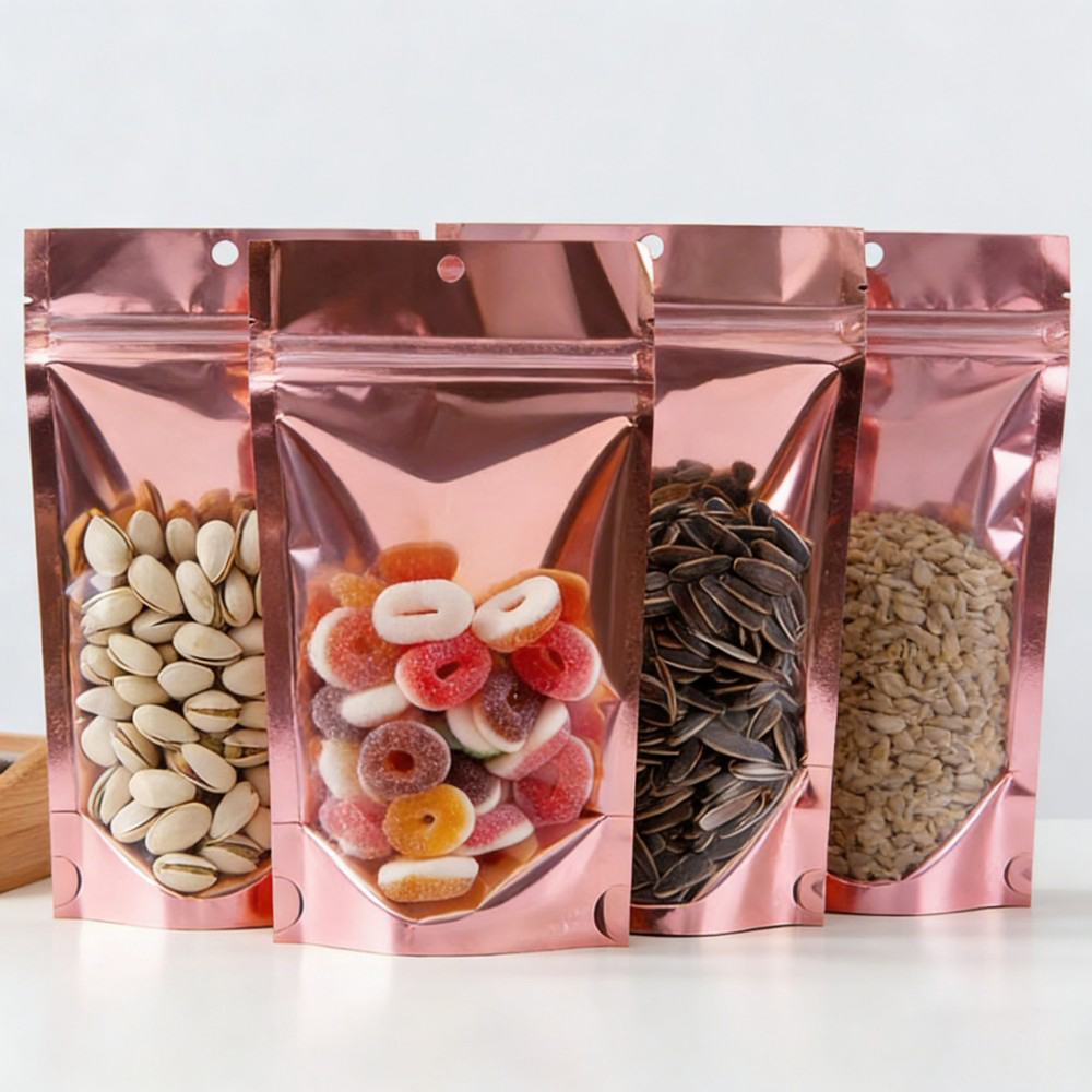 Re-usable sealed storage bags for mixed foods