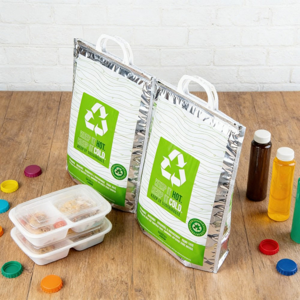 Tamper-Evident Paper Delivery Bag with Perforated Seal