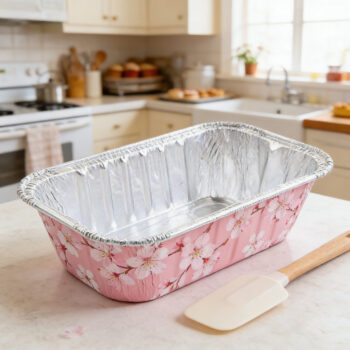 Pastel Floral Aluminum Baking Tray