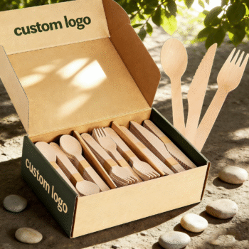 Eco-Friendly Disposable Dinnerware Set NEG3