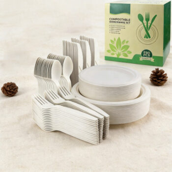 Natural Wood Dinnerware Collection