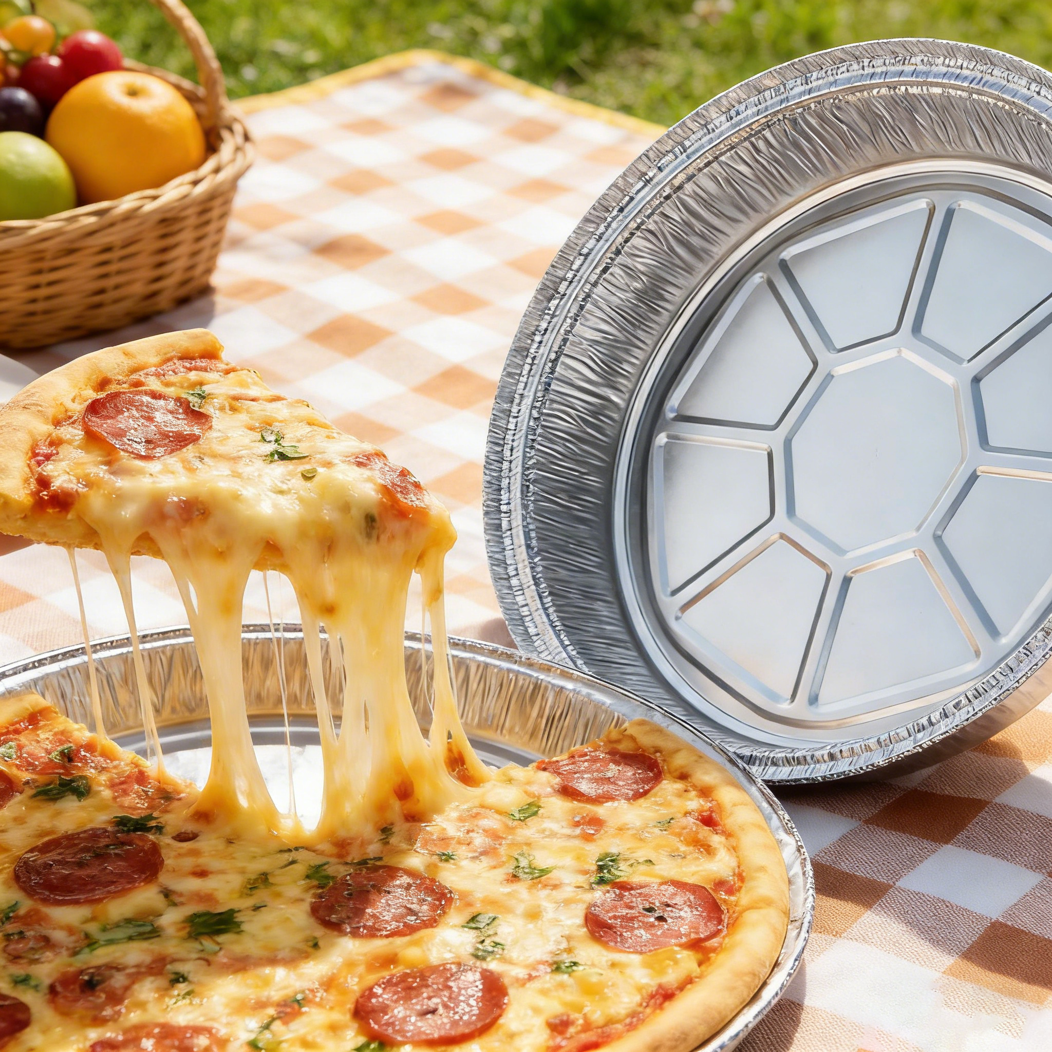 Deep Dish Aluminum Pizza Tray