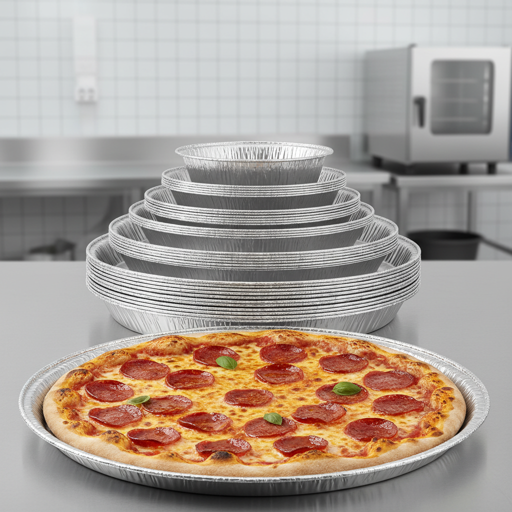 Custom Aluminum Foil Pizza Tray Wholesale: Printing Options, Specs & Ordering Tips
