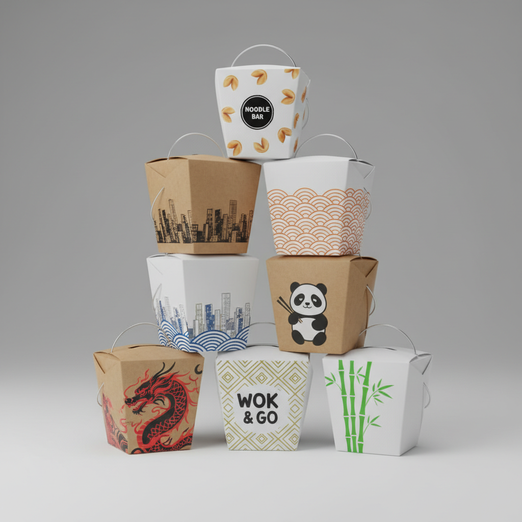 Custom Noodle Boxes Wholesale: Printing Options, Specs & Ordering Tips