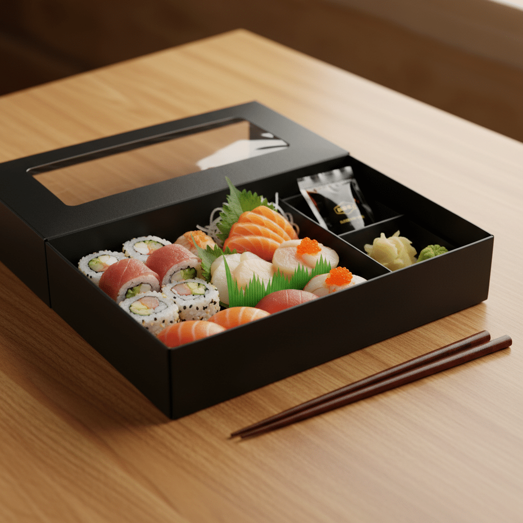 Premium Sushi Paper Boxes: Moving Beyond Plastic for High-End Presentation