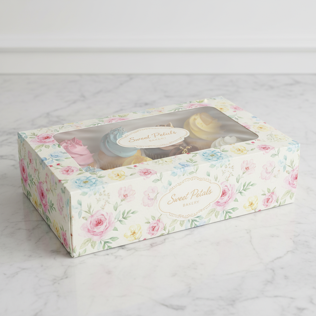 Custom Cupcake Box Wholesale: Printing Options, Specs & Ordering Tips