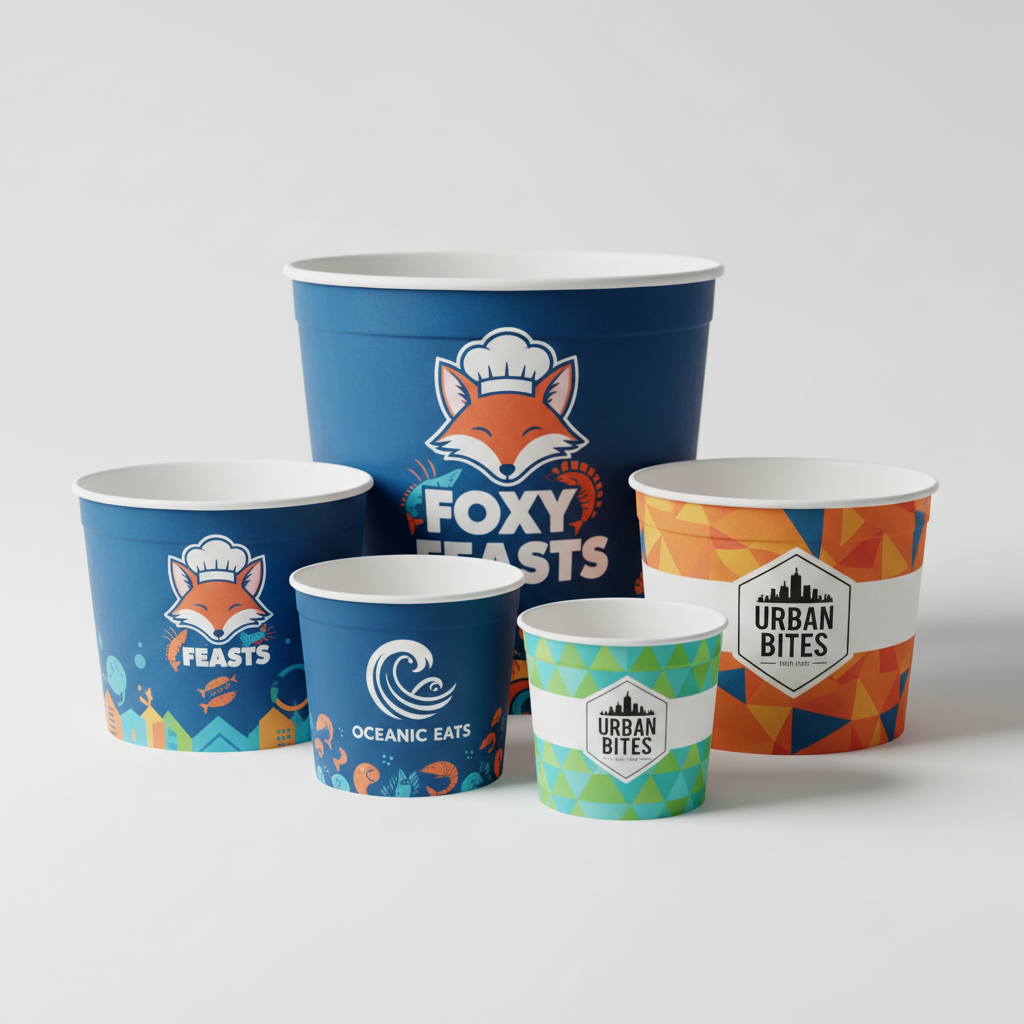 Paper Food Buckets Buyer’s Guide: Materials, Sizes, and Use Cases