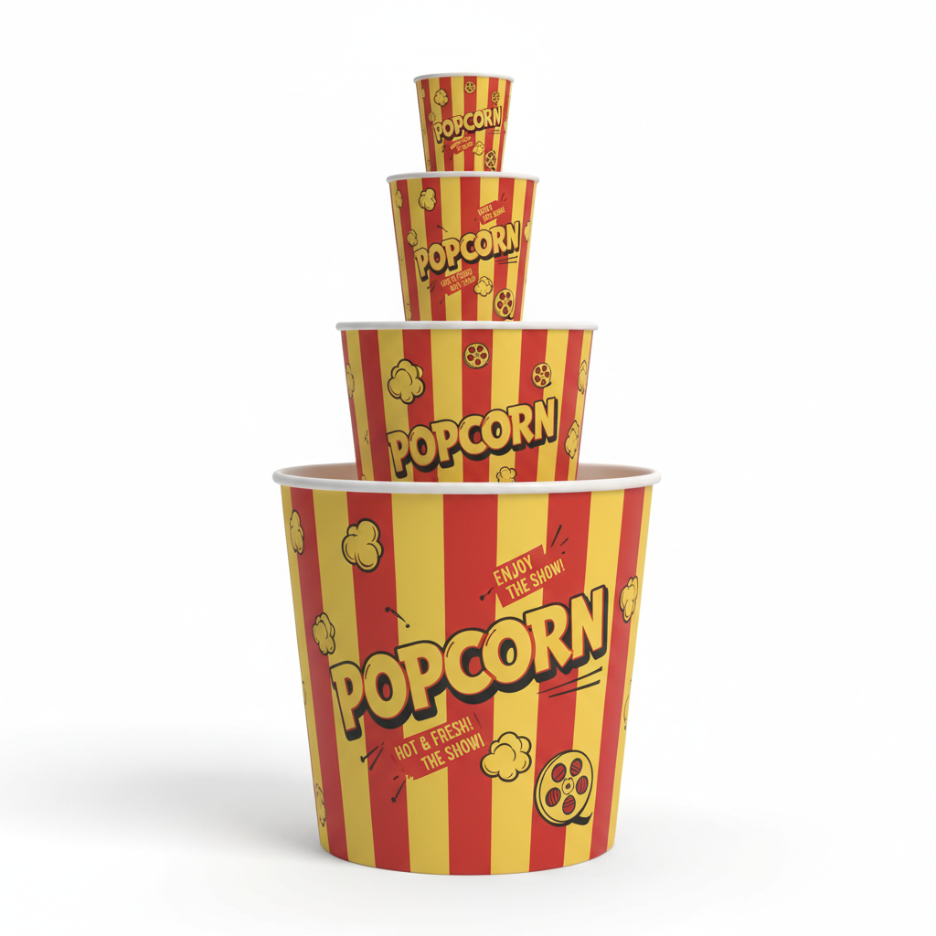 Popcorn Containers Buyer’s Guide: Materials, Sizes, and Customization