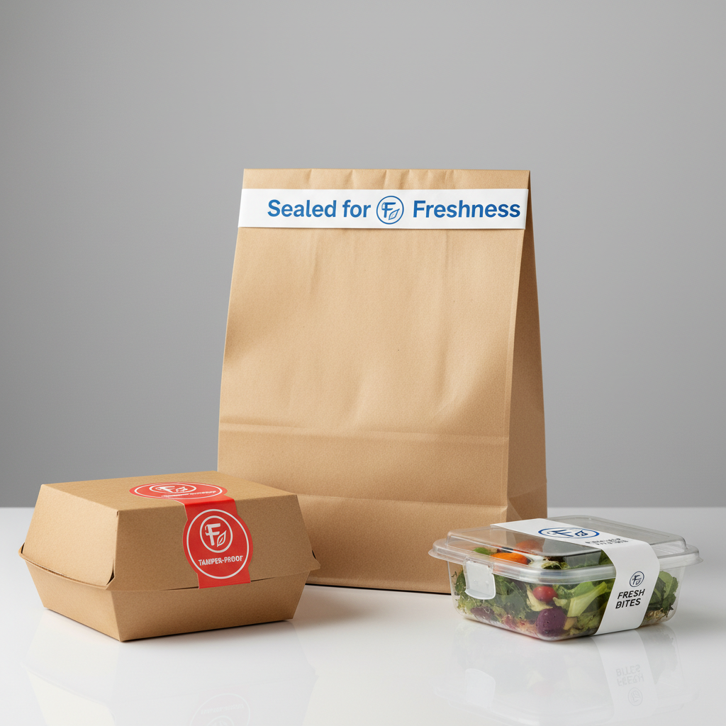 Tamper-Evident Takeout Packaging: The Complete Guide to Seals, Stickers, and Delivery Bags