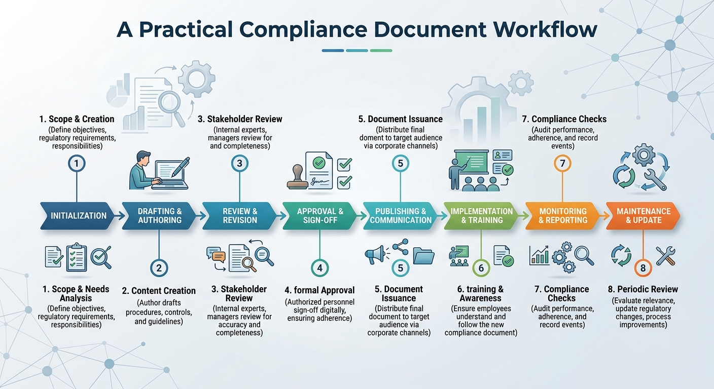 A Practical Compliance Document Workflow