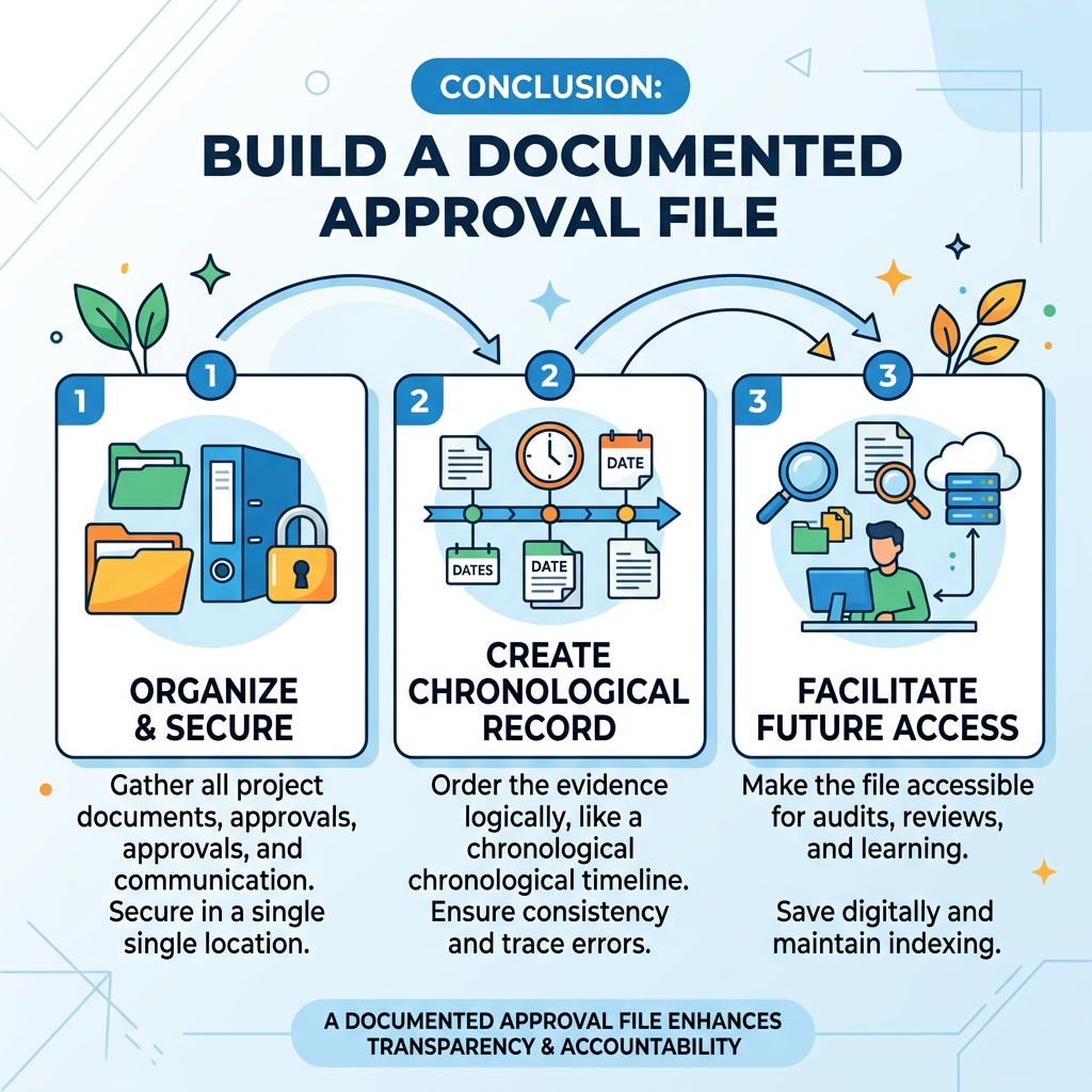 Conclusion: Build a Documented Approval File