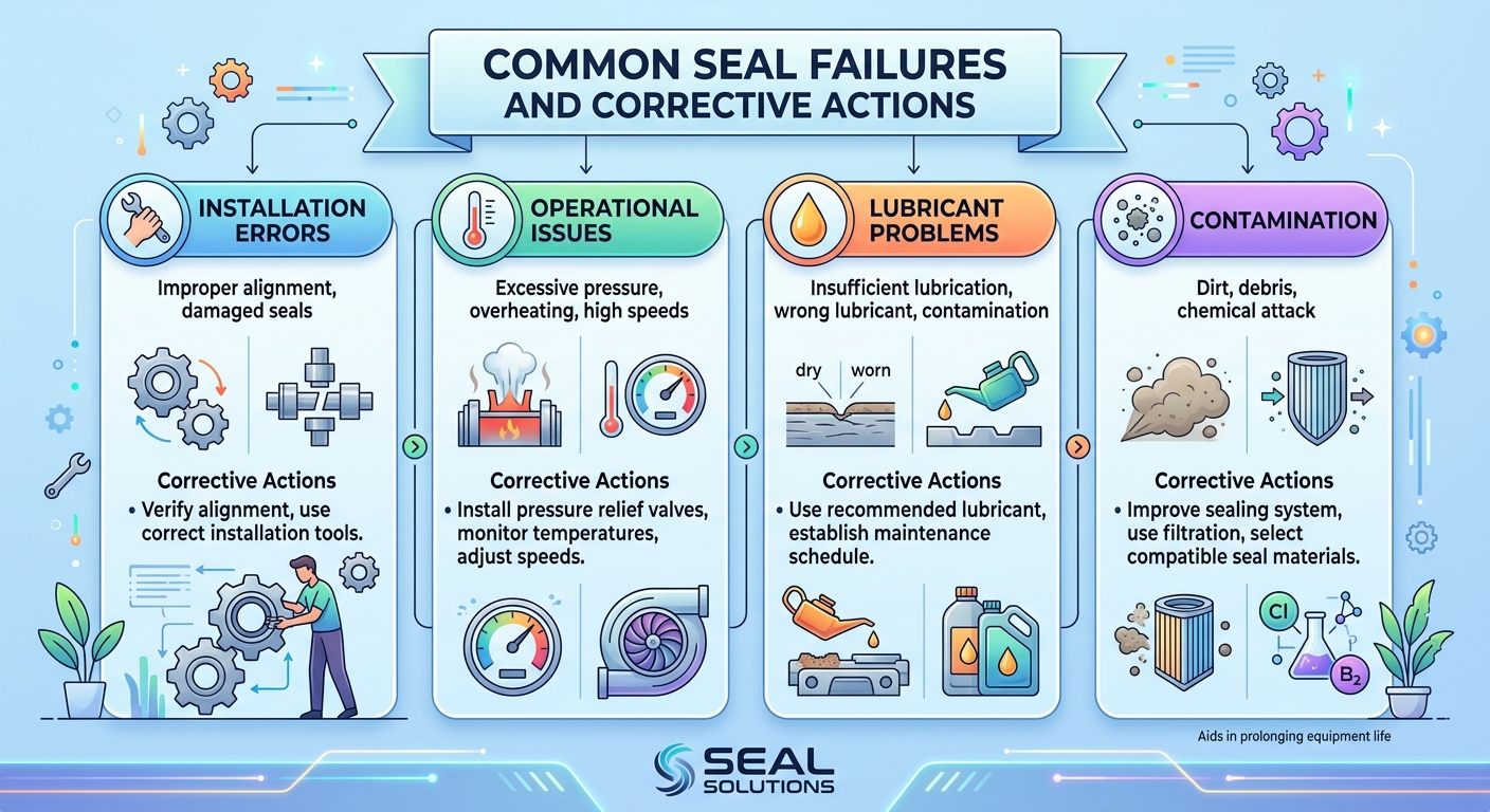Common Seal Failures and Corrective Actions