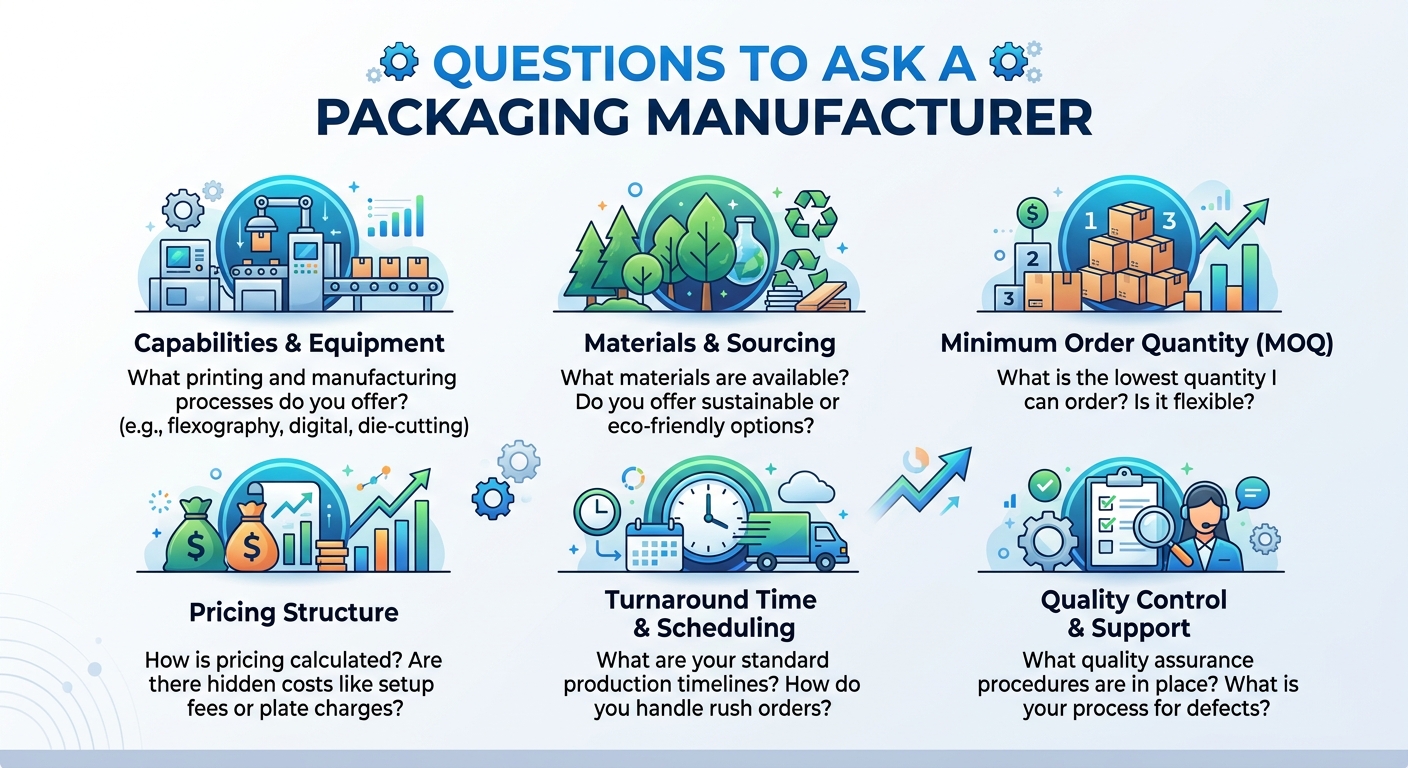 Questions to Ask a Packaging Manufacturer