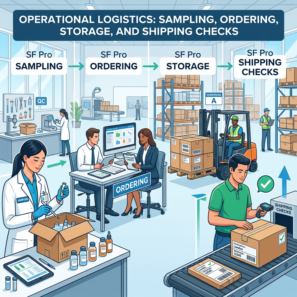 Sampling, Ordering, Storage, and Shipping Checks