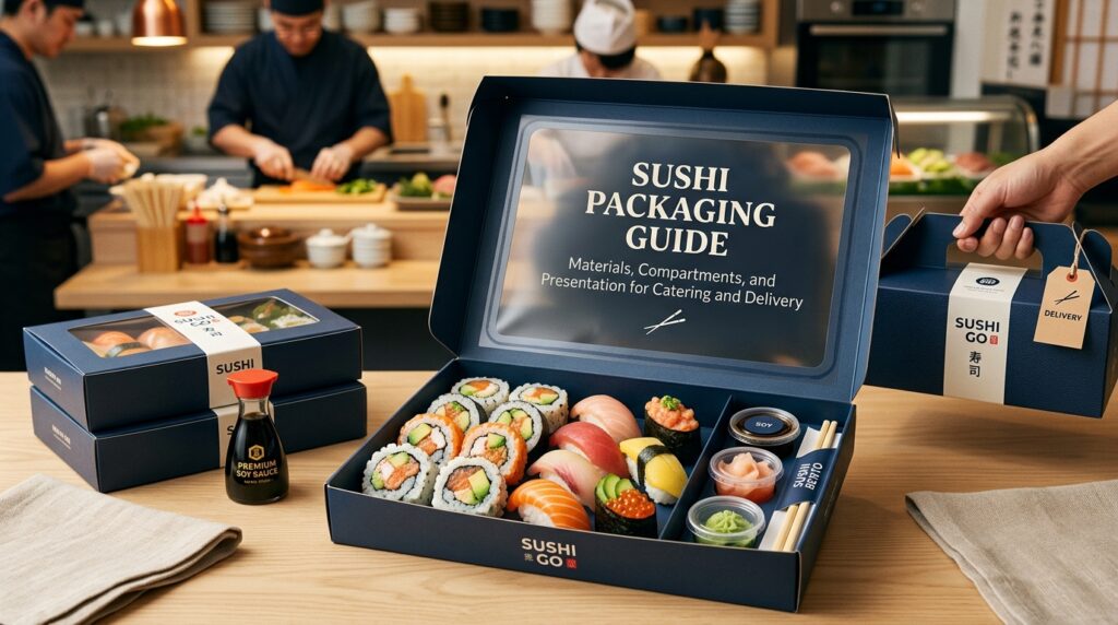 Sushi Packaging Guide: Materials, Compartments, and Presentation for Catering and Delivery