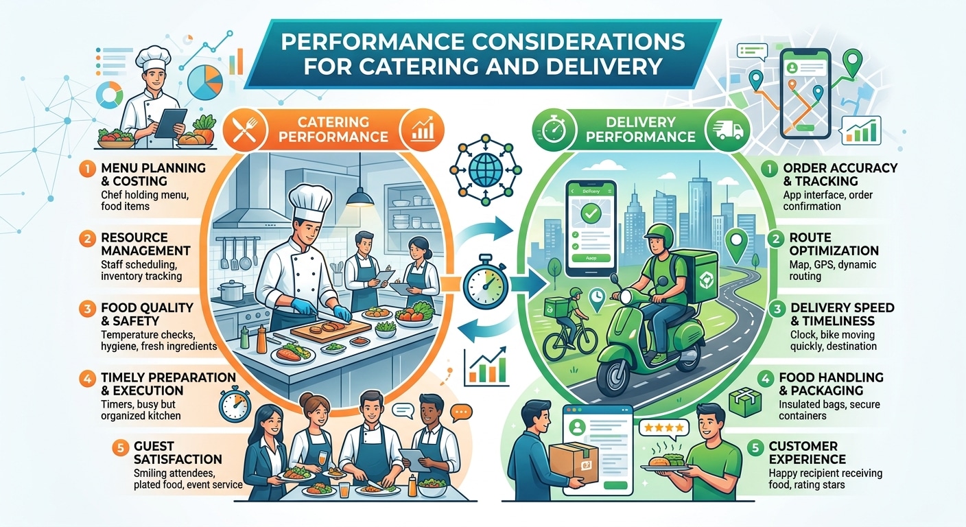 Performance Considerations for Catering and Delivery