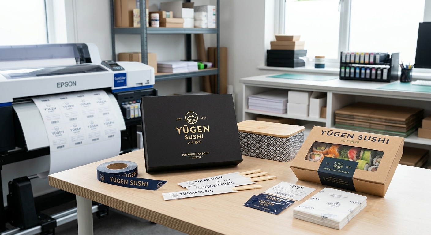 Printing and Branding for Sushi Packaging